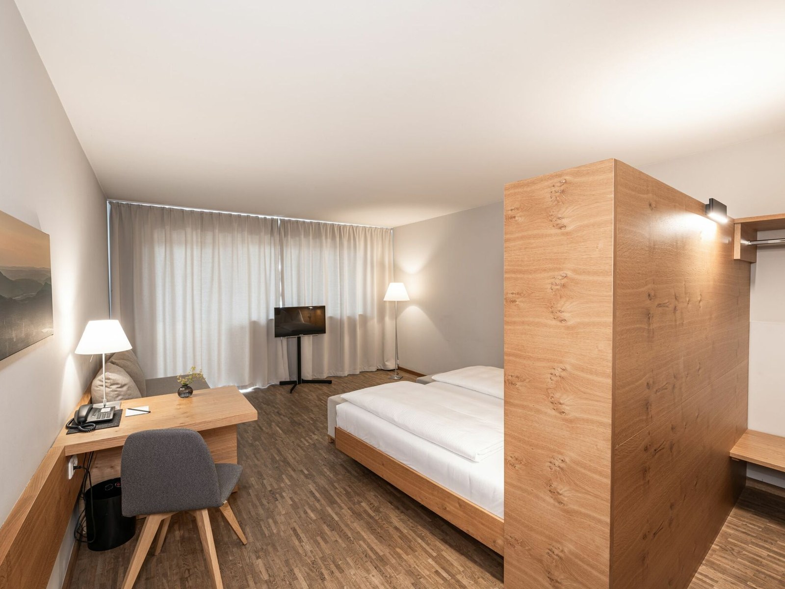 Gästezimmer im Biohotel Sturm